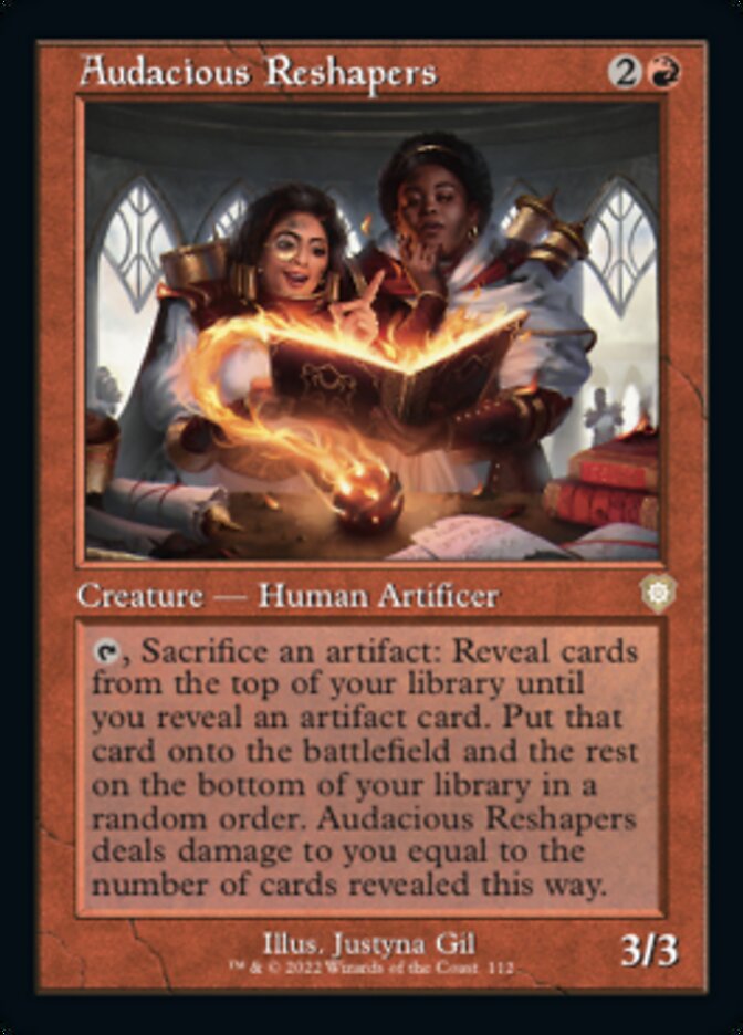 Audacious Reshapers (Retro) [The Brothers' War Commander] | Game Master's Emporium (The New GME)