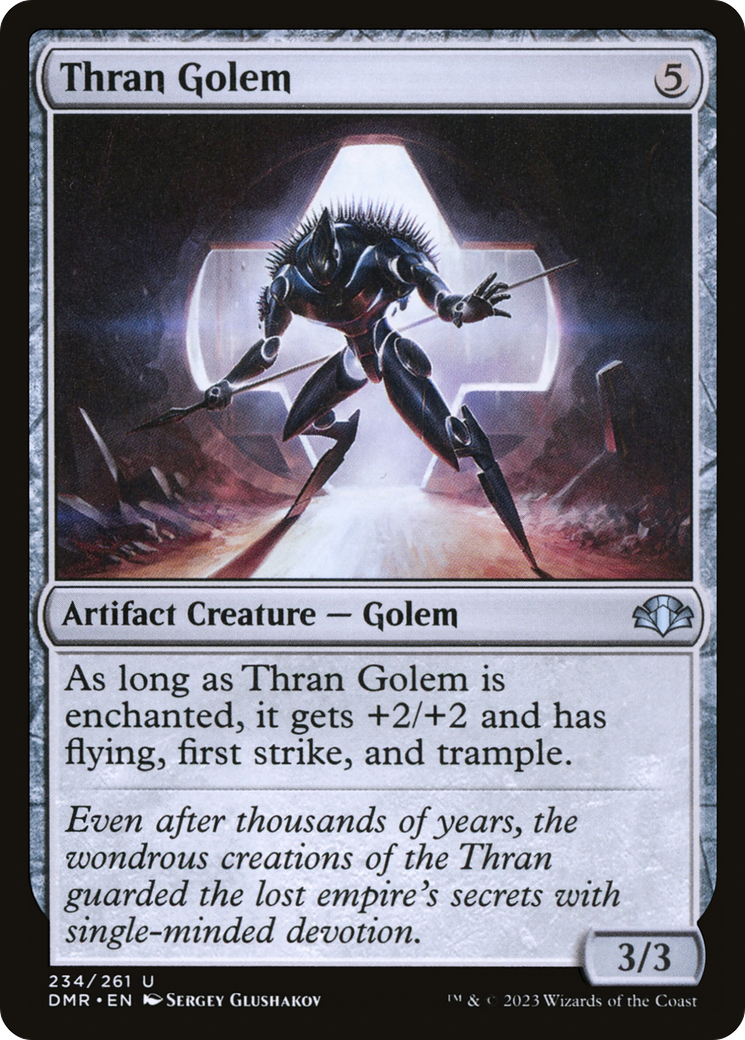 Thran Golem [Dominaria Remastered] | Game Master's Emporium (The New GME)