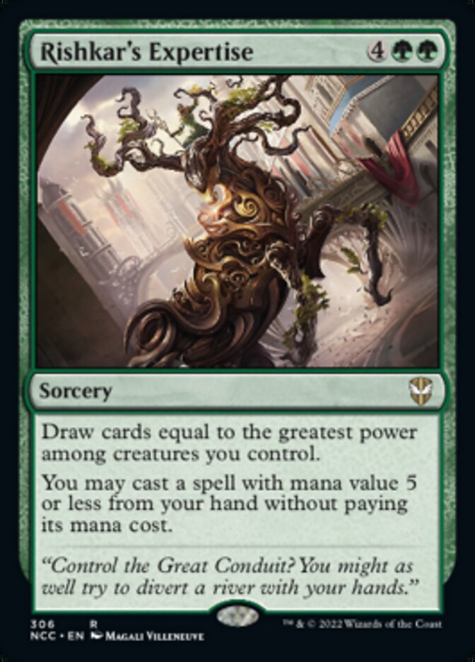 Rishkar's Expertise [Streets of New Capenna Commander] | Game Master's Emporium (The New GME)