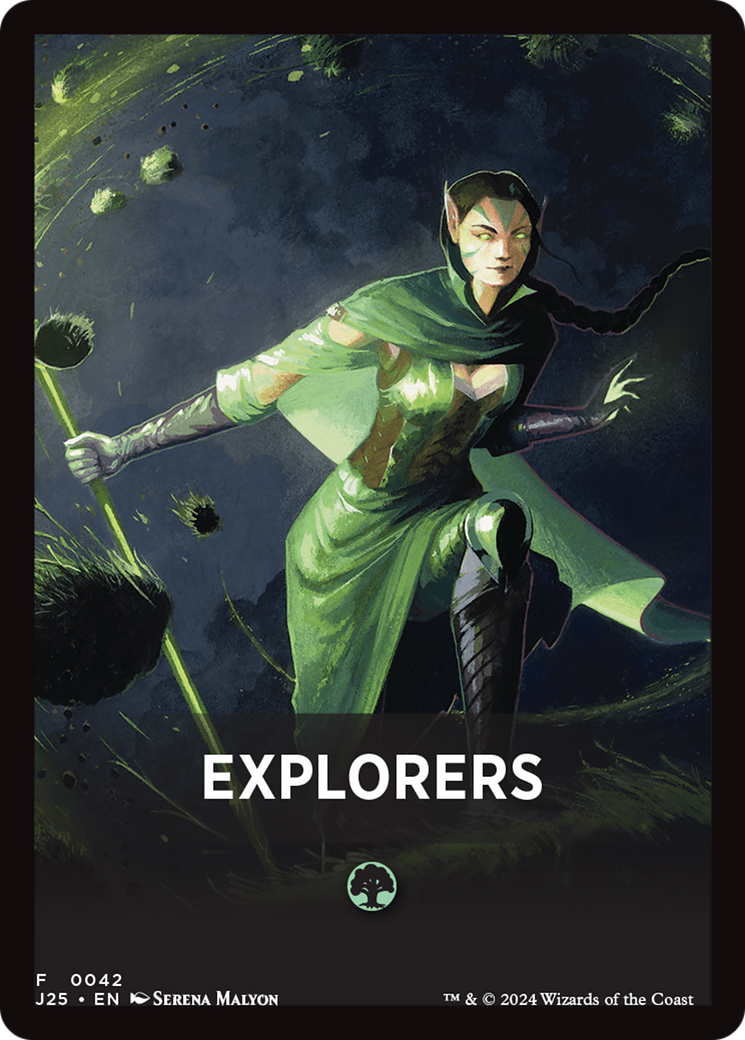 Explorers Theme Card [Foundations Jumpstart Front Cards] | Game Master's Emporium (The New GME)