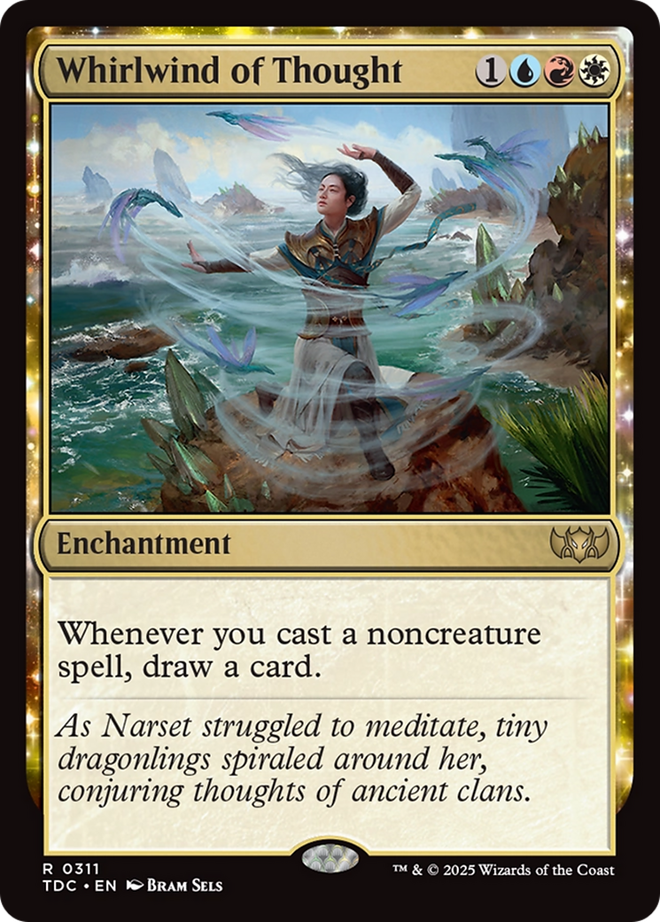 Whirlwind of Thought [Tarkir: Dragonstorm Commander] | Game Master's Emporium (The New GME)