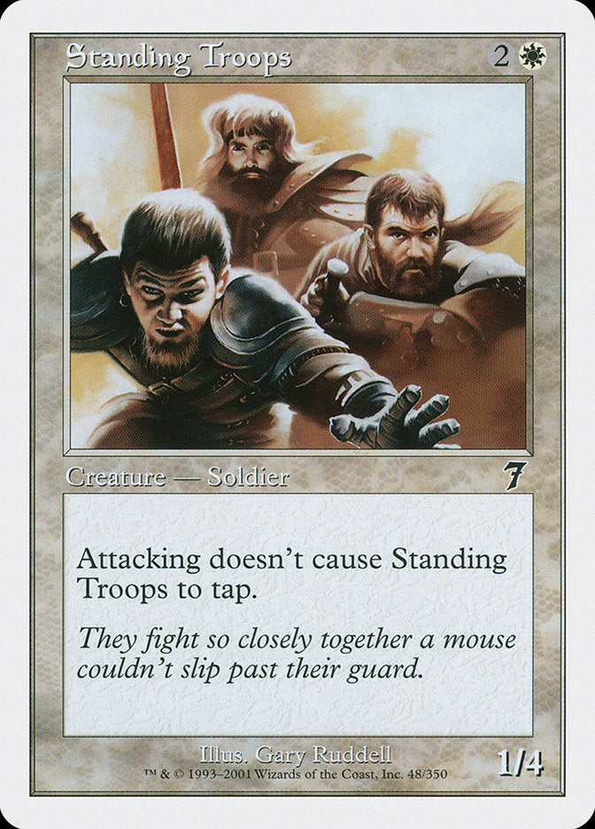 Standing Troops [Seventh Edition] | Game Master's Emporium (The New GME)
