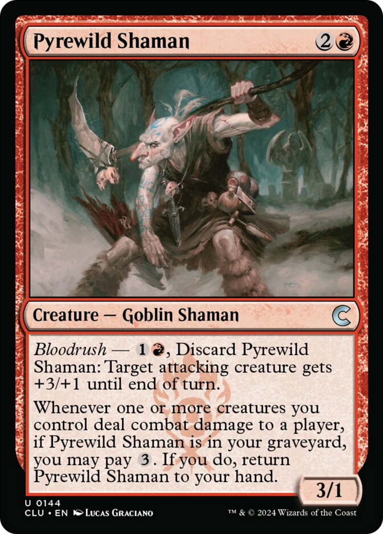 Pyrewild Shaman [Ravnica: Clue Edition] | Game Master's Emporium (The New GME)