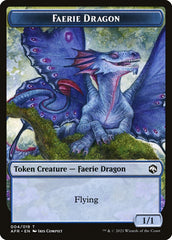 Wolf // Faerie Dragon Double-Sided Token [Dungeons & Dragons: Adventures in the Forgotten Realms Tokens] | Game Master's Emporium (The New GME)