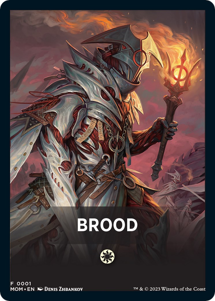 Brood Theme Card [March of the Machine Tokens] | Game Master's Emporium (The New GME)
