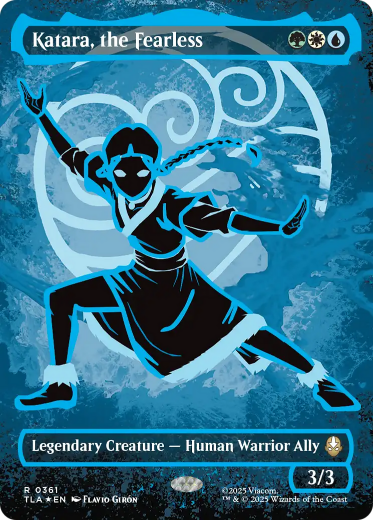 Katara, the Fearless (Borderless Battle Pose) [Avatar: The Last Airbender] | Game Master's Emporium (The New GME)