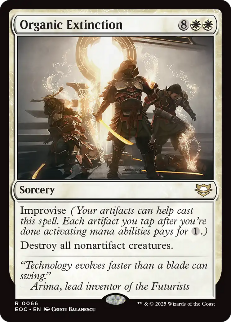 Organic Extinction [Edge of Eternities Commander] | Game Master's Emporium (The New GME)