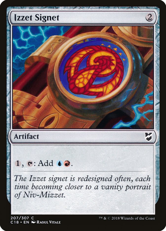 Izzet Signet [Commander 2018] | Game Master's Emporium (The New GME)