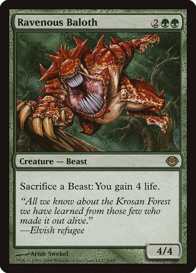 Ravenous Baloth [Duel Decks: Garruk vs. Liliana] | Game Master's Emporium (The New GME)