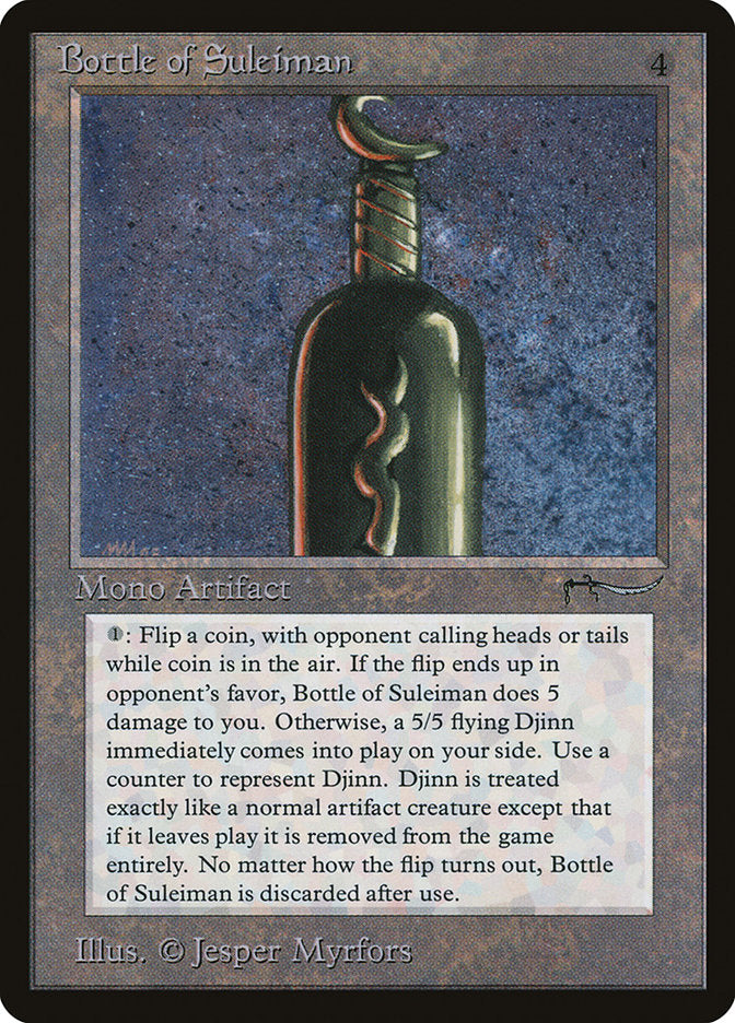 Bottle of Suleiman [Arabian Nights] | Game Master's Emporium (The New GME)