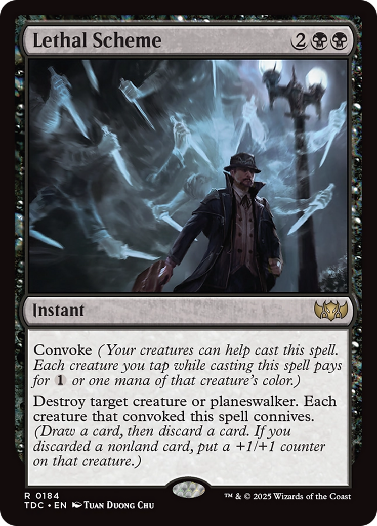 Lethal Scheme [Tarkir: Dragonstorm Commander] | Game Master's Emporium (The New GME)