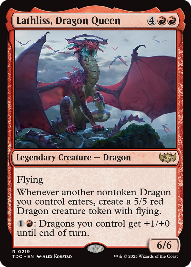 Lathliss, Dragon Queen [Tarkir: Dragonstorm Commander] | Game Master's Emporium (The New GME)