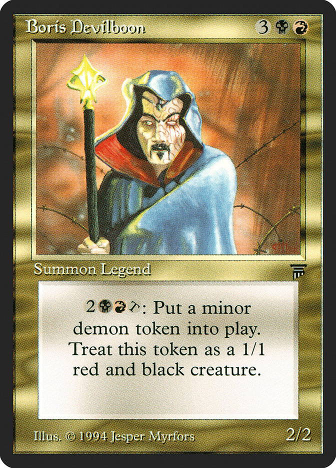 Boris Devilboon [Legends] | Game Master's Emporium (The New GME)