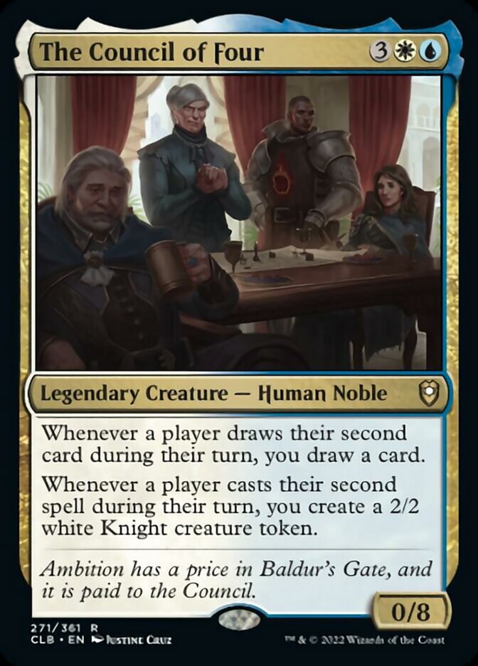 The Council of Four [Commander Legends: Battle for Baldur's Gate] | Game Master's Emporium (The New GME)
