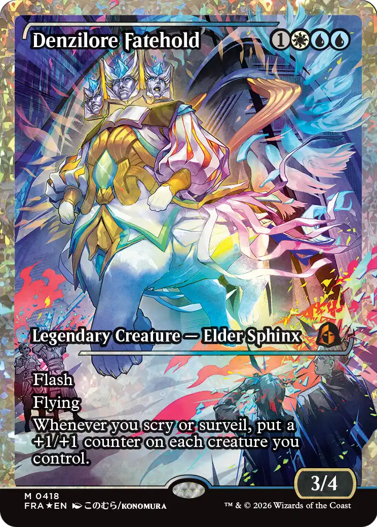 Denzilore Fatehold (Showcase) (Fracture Foil) (0418) [Reality Fracture] | Game Master's Emporium (The New GME)