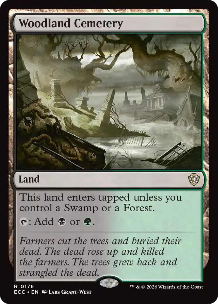 Woodland Cemetery [Lorwyn Eclipsed Commander] | Game Master's Emporium (The New GME)