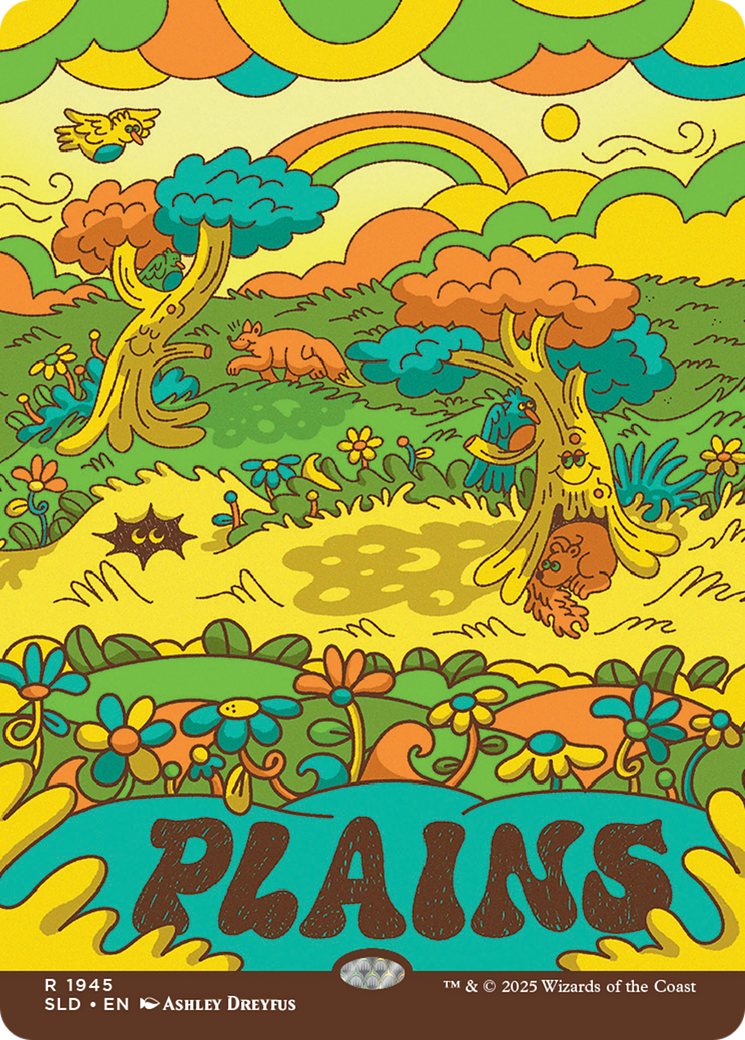 Plains (1945) (Rainbow Foil) [Secret Lair Drop Series] | Game Master's Emporium (The New GME)