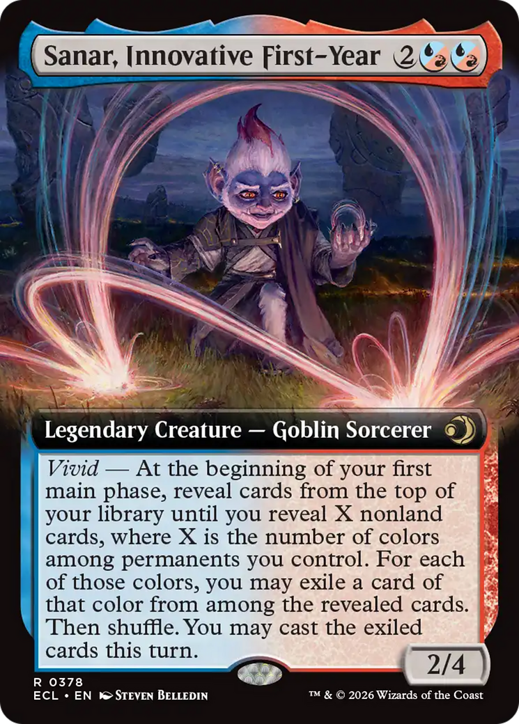 Sanar, Innovative First-Year (Extended Art) [Lorwyn Eclipsed] | Game Master's Emporium (The New GME)