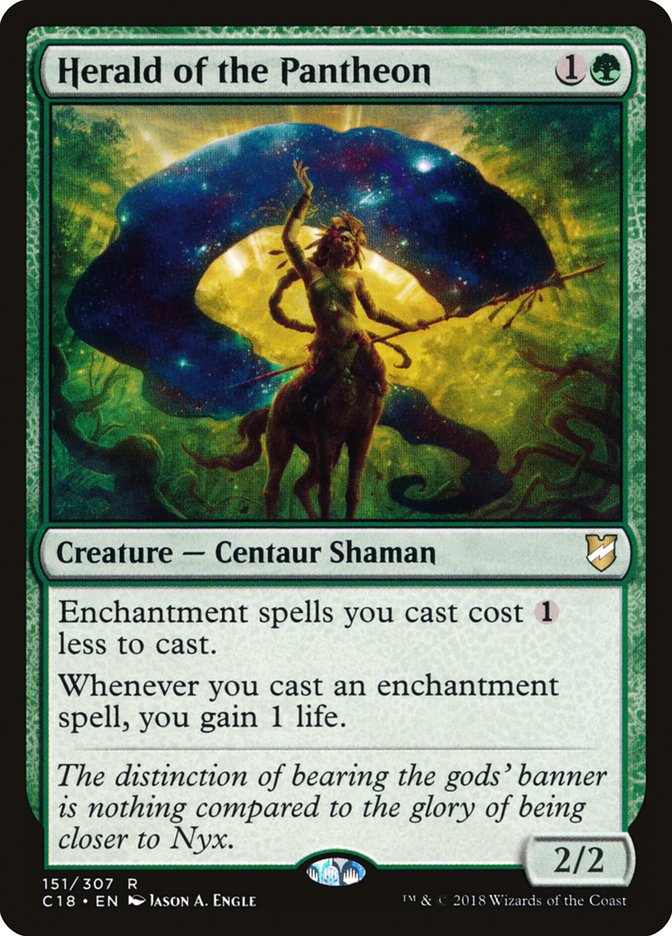 Herald of the Pantheon [Commander 2018] | Game Master's Emporium (The New GME)