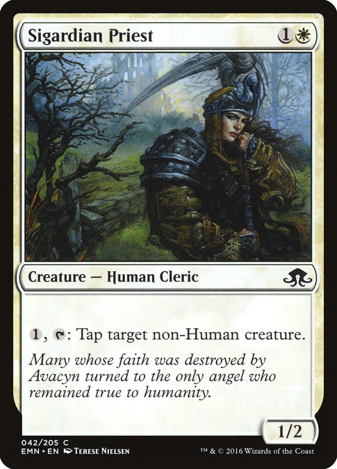 Sigardian Priest [Eldritch Moon] | Game Master's Emporium (The New GME)