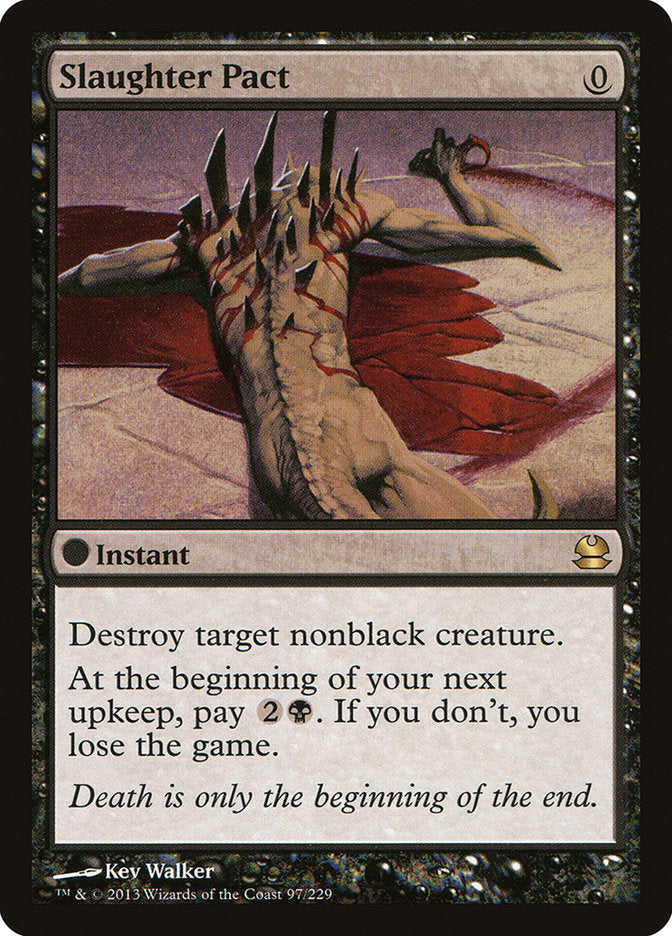 Slaughter Pact [Modern Masters] | Game Master's Emporium (The New GME)