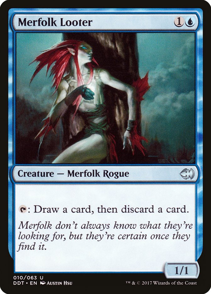 Merfolk Looter [Duel Decks: Merfolk vs. Goblins] | Game Master's Emporium (The New GME)