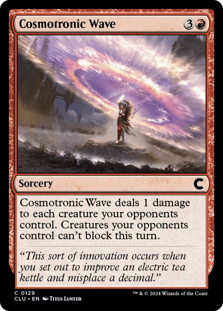 Cosmotronic Wave [Ravnica: Clue Edition] | Game Master's Emporium (The New GME)