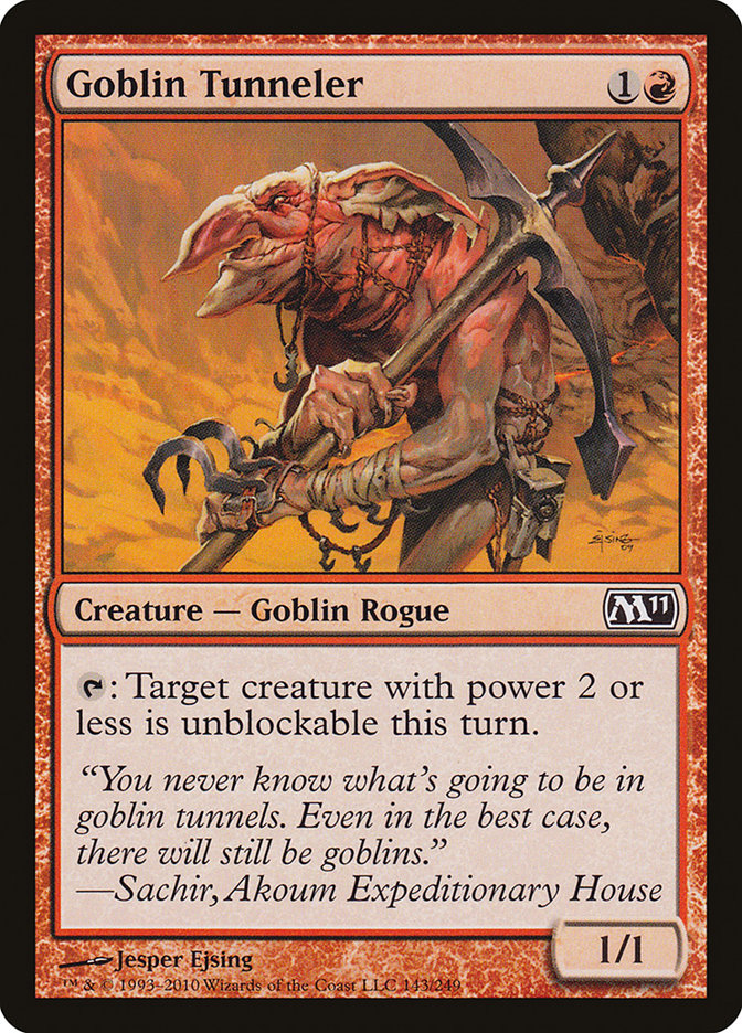 Goblin Tunneler [Magic 2011] | Game Master's Emporium (The New GME)