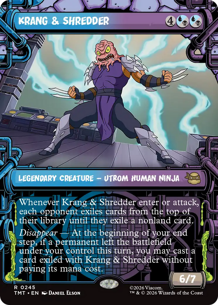 Krang & Shredder (Showcase) [Teenage Mutant Ninja Turtles] | Game Master's Emporium (The New GME)