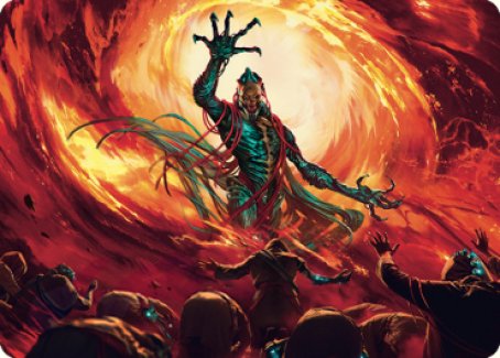 Gix, Yawgmoth Praetor Art Card [The Brothers' War Art Series] | Game Master's Emporium (The New GME)