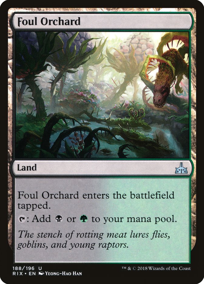 Foul Orchard [Rivals of Ixalan] | Game Master's Emporium (The New GME)