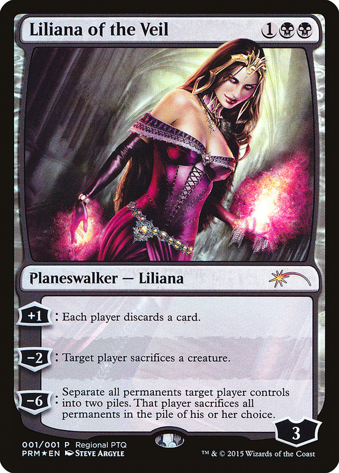 Liliana of the Veil (Regional PTQ) [Pro Tour Promos] | Game Master's Emporium (The New GME)