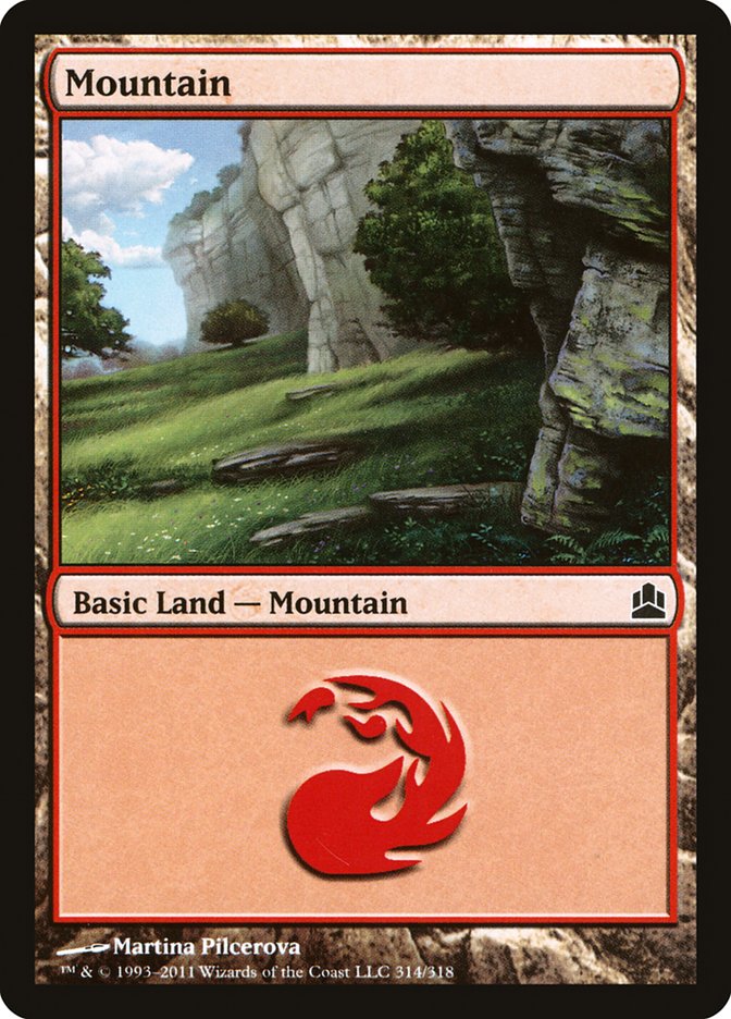 Mountain (314) [Commander 2011] | Game Master's Emporium (The New GME)