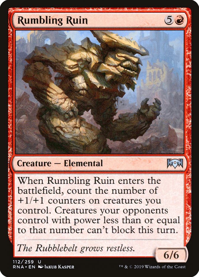 Rumbling Ruin [Ravnica Allegiance] | Game Master's Emporium (The New GME)