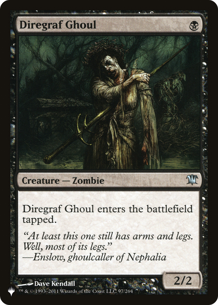 Diregraf Ghoul [The List Reprints] | Game Master's Emporium (The New GME)