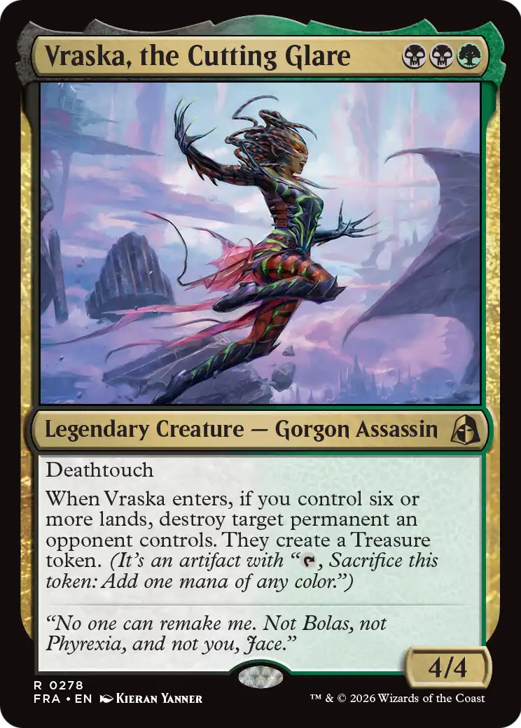 Vraska, the Cutting Glare [Reality Fracture] | Game Master's Emporium (The New GME)