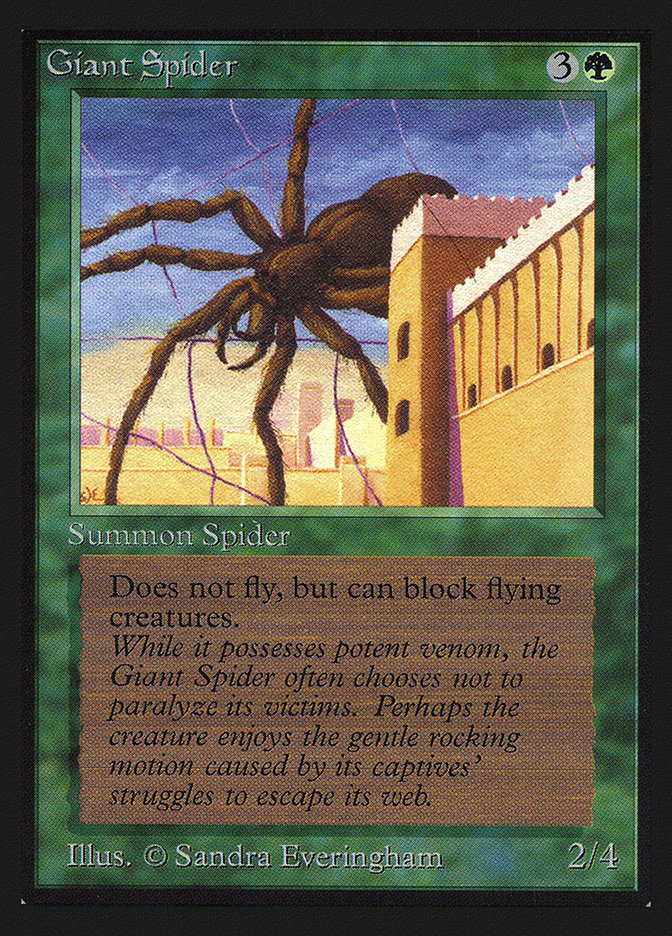 Giant Spider [International Collectors' Edition] | Game Master's Emporium (The New GME)