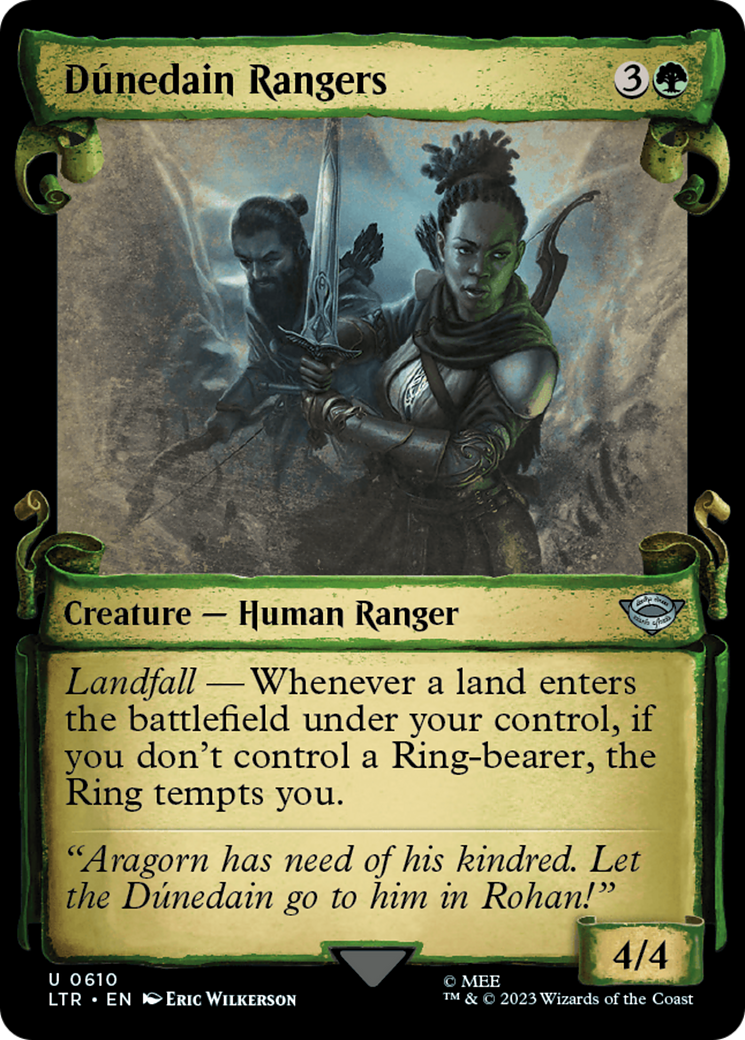 Dunedain Rangers [The Lord of the Rings: Tales of Middle-Earth Showcase Scrolls] | Game Master's Emporium (The New GME)