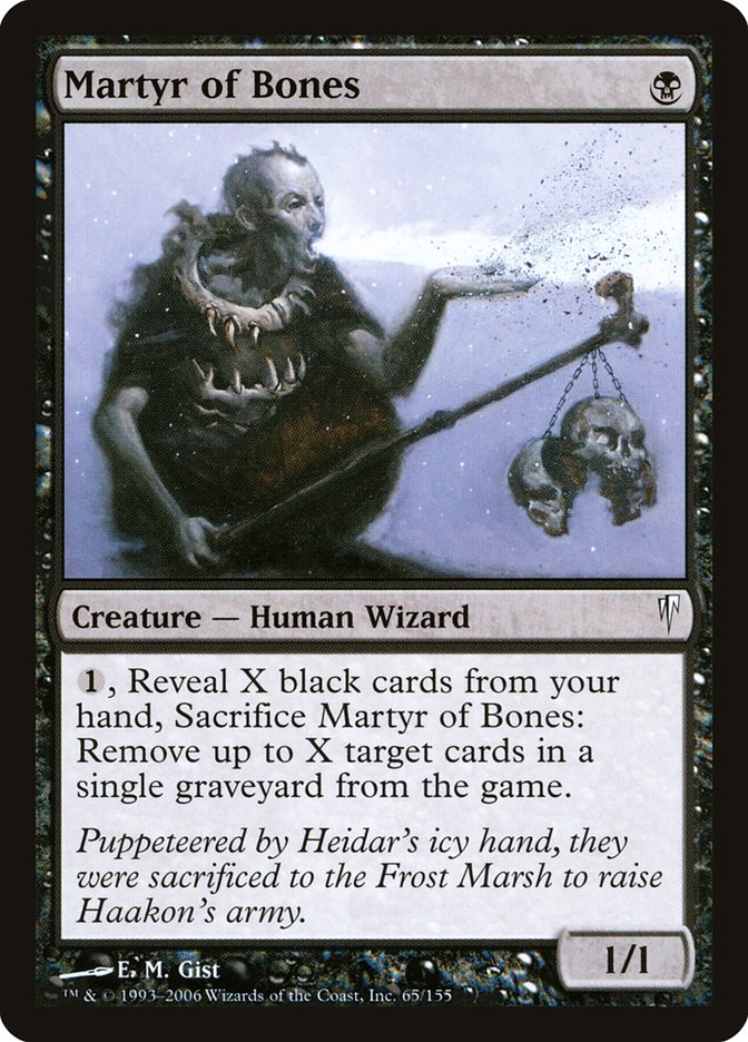 Martyr of Bones [Coldsnap] | Game Master's Emporium (The New GME)