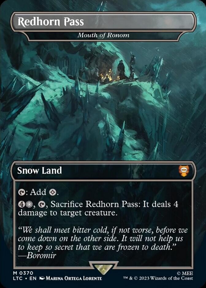 Mouth of Ronom - Redhorn Pass [The Lord of the Rings: Tales of Middle-Earth Commander] | Game Master's Emporium (The New GME)