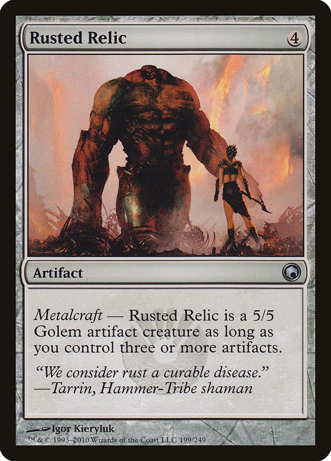 Rusted Relic [Scars of Mirrodin] | Game Master's Emporium (The New GME)