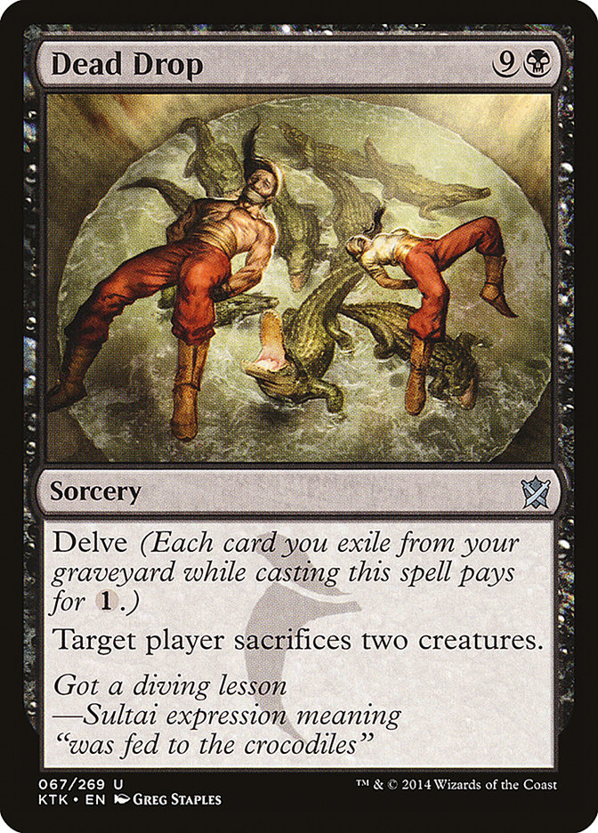 Dead Drop [Khans of Tarkir] | Game Master's Emporium (The New GME)