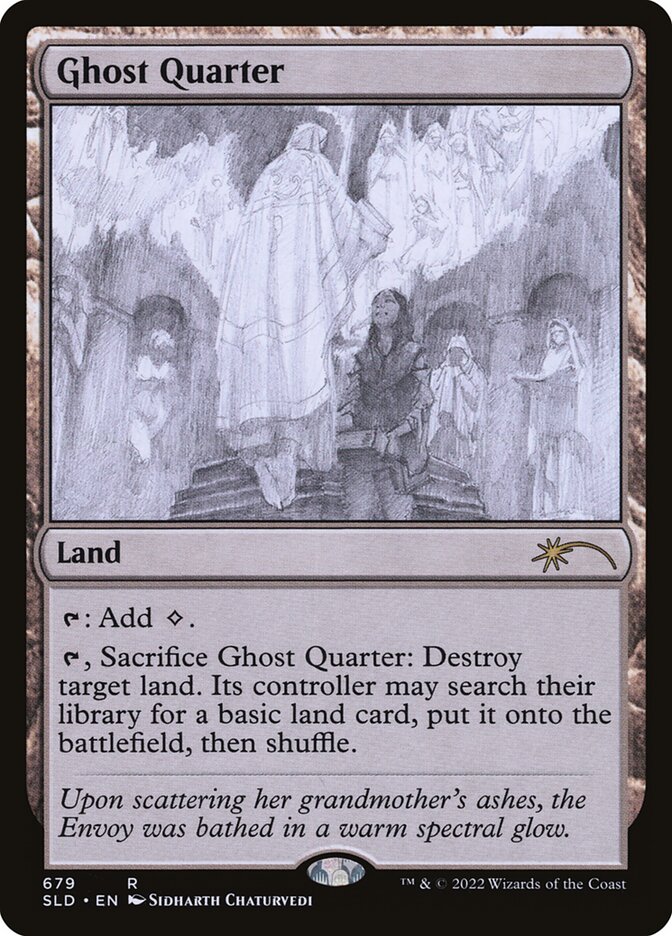 Ghost Quarter (Sketch) [Secret Lair Drop Promos] | Game Master's Emporium (The New GME)