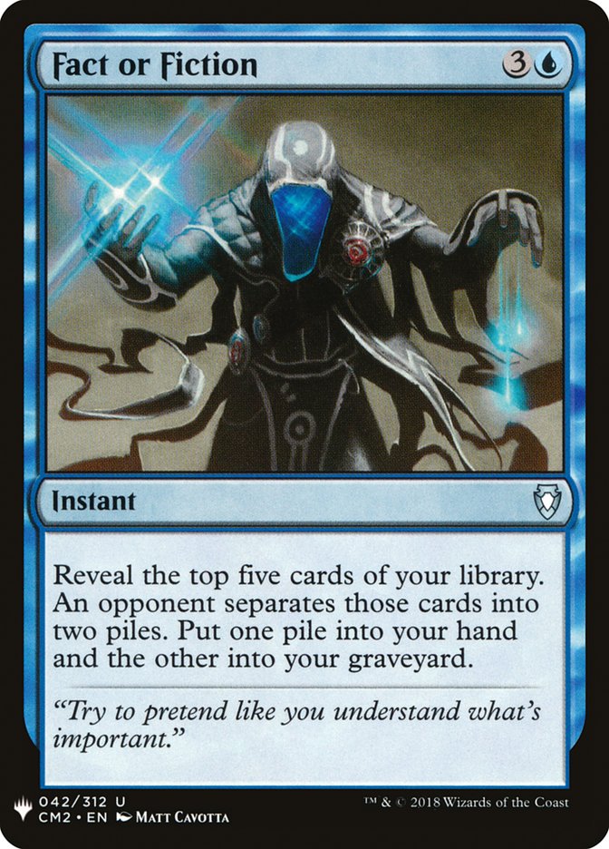 Fact or Fiction [Mystery Booster] | Game Master's Emporium (The New GME)