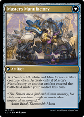 Master's Guide-Mural // Master's Manufactory [The Lost Caverns of Ixalan] | Game Master's Emporium (The New GME)