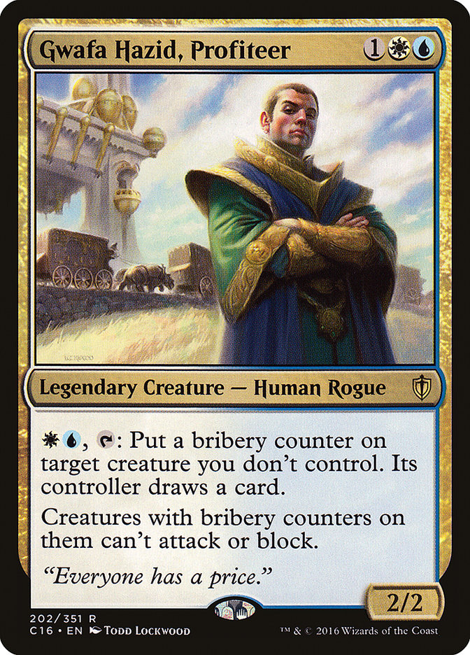 Gwafa Hazid, Profiteer [Commander 2016] | Game Master's Emporium (The New GME)