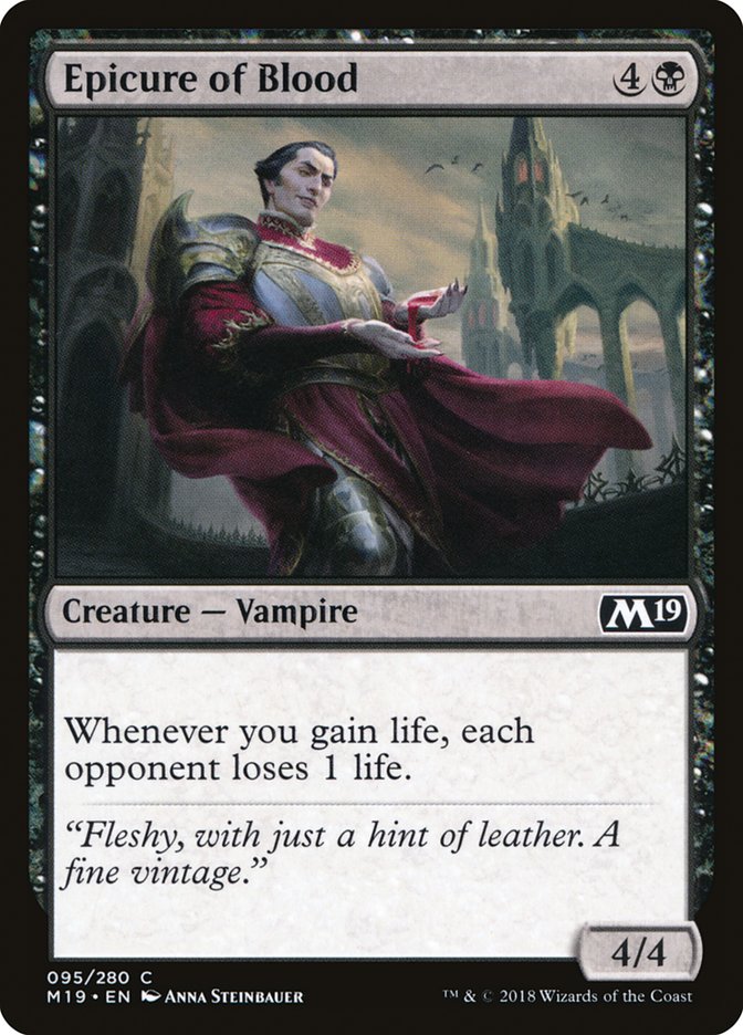 Epicure of Blood [Core Set 2019] | Game Master's Emporium (The New GME)