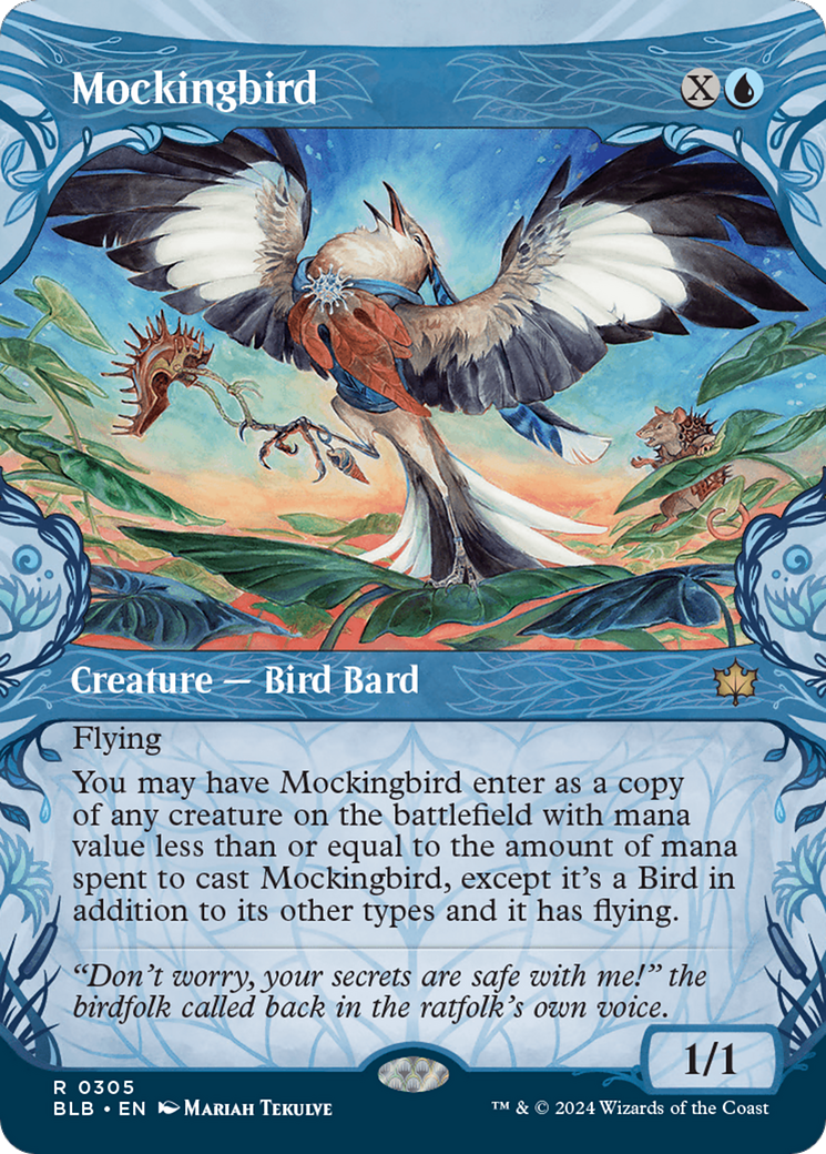 Mockingbird (Showcase) [Bloomburrow] | Game Master's Emporium (The New GME)