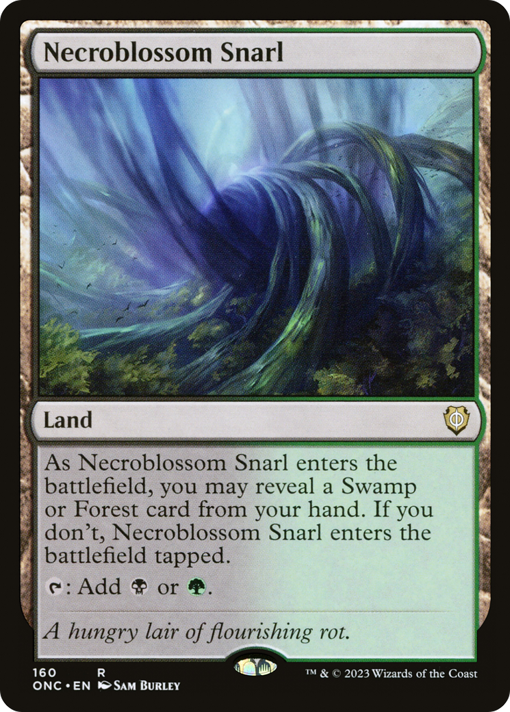 Necroblossom Snarl [Phyrexia: All Will Be One Commander] | Game Master's Emporium (The New GME)