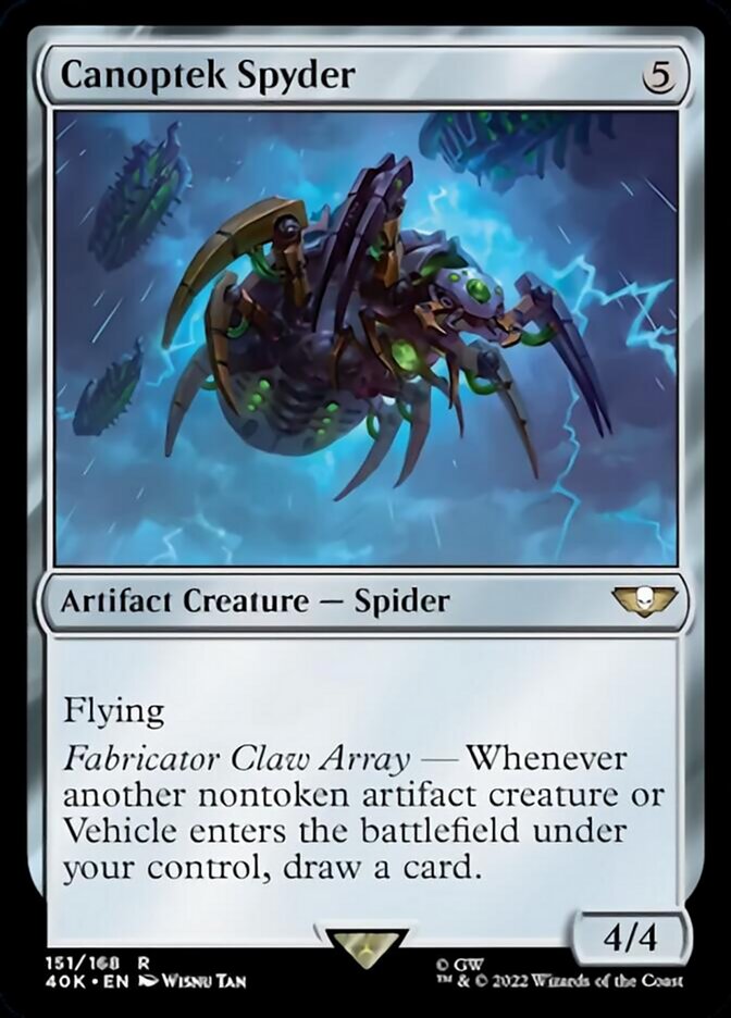 Canoptek Spyder (Surge Foil) [Warhammer 40,000] | Game Master's Emporium (The New GME)